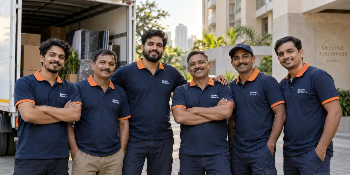 Bharat Relocate moving team