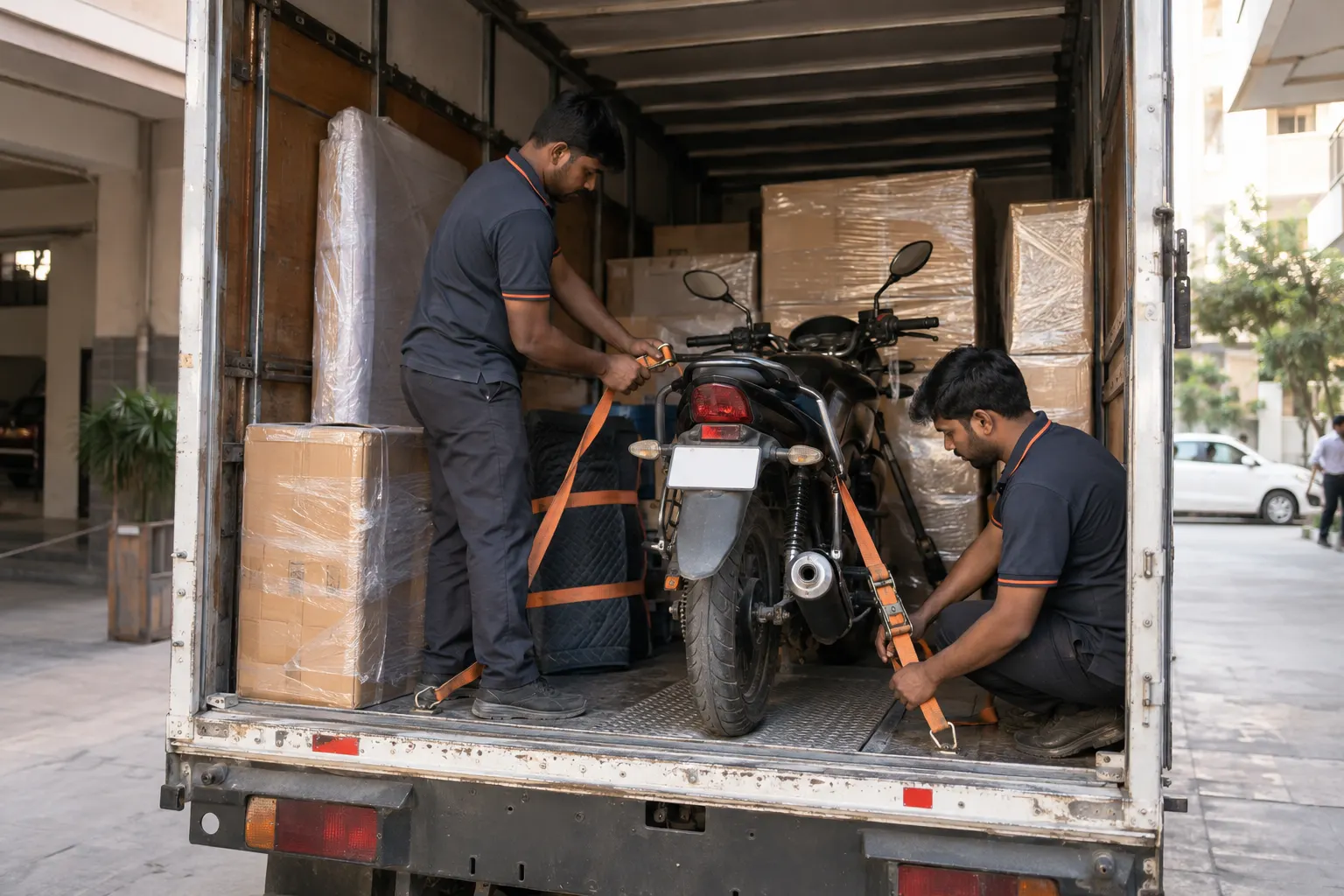 Specialised packing and storage support